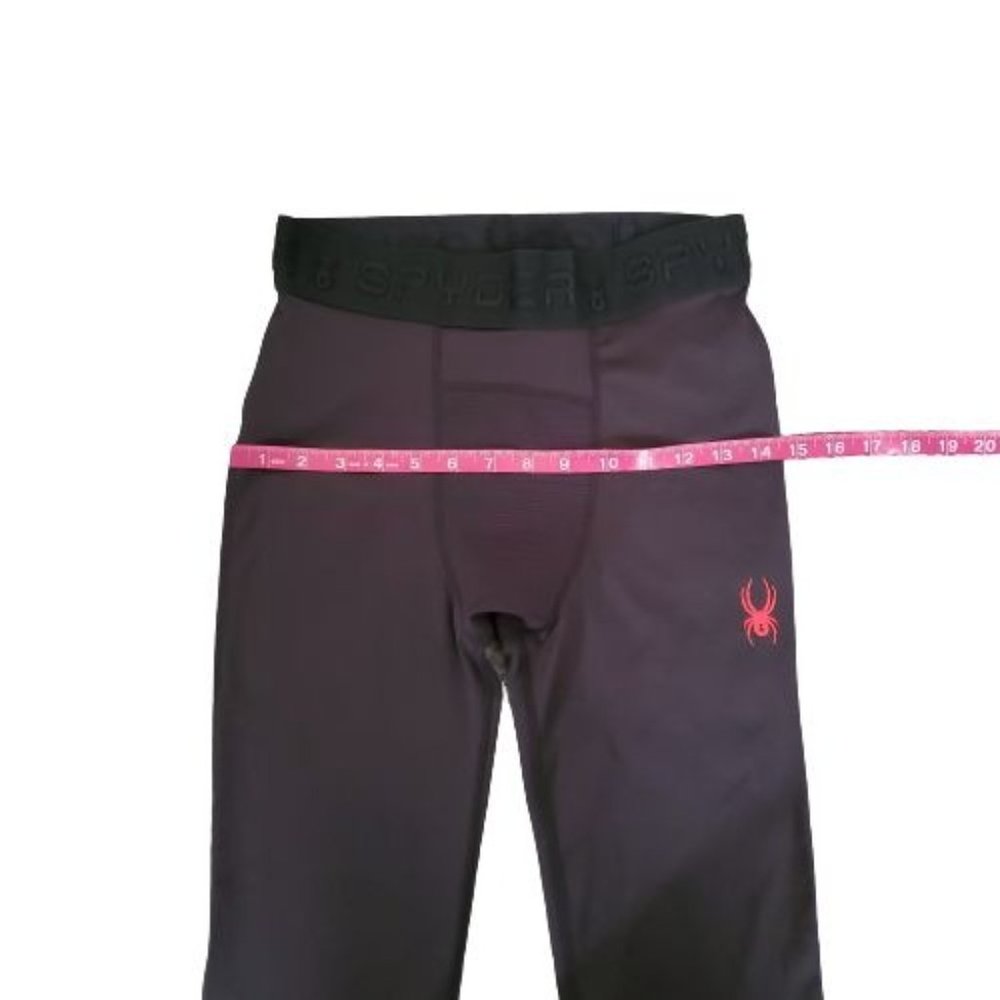 Spyder Active Men's Pro Web Base Layer Compression Leggings Pants Black Small - Picture 11 of 13